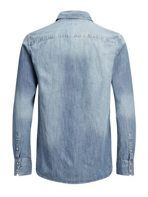Denim shirt slim