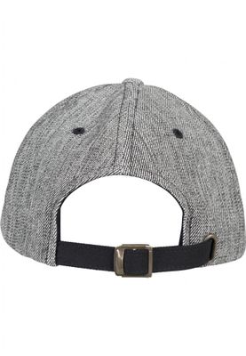 Sporty flad hætte i denim