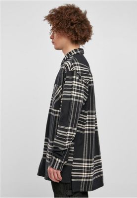 Long Oversized Checked Summit Shirt