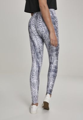 Leggings i ormskinnmönster