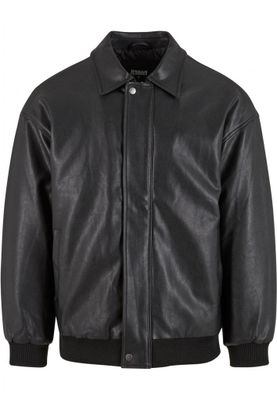 Synthetic Leather Blouson