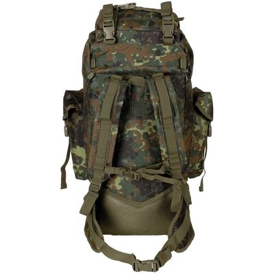Vandrerygsæk BW kamp med MOLLE camo