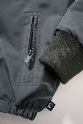 Windbreaker with fleece lining gray - Child
