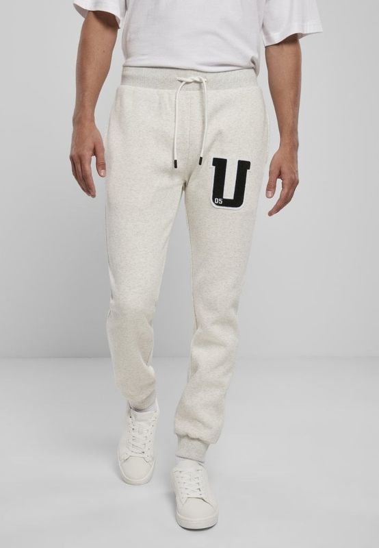 Light gray soft trousers men