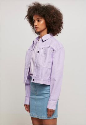 Ladies Short Boxy Worker Jacket