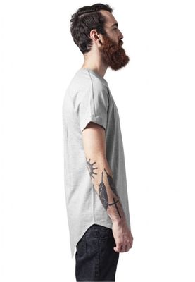 Long t-shirt for men asymmetric