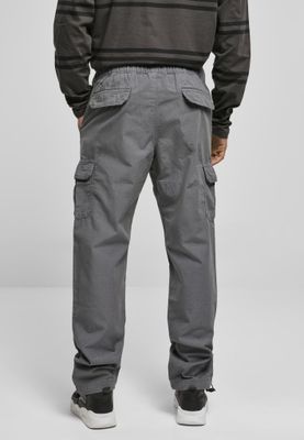 Trousers with leg pocket men