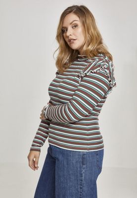 Long-sleeved sweater with a long skirt