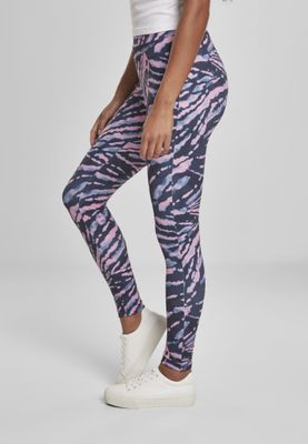 Høj leggings med batik mønster