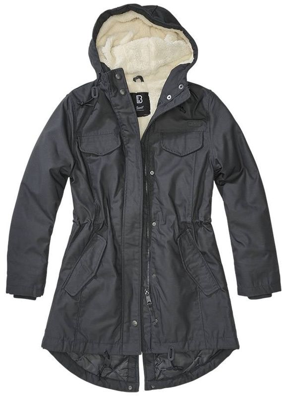 Marsh lake teddy parka grå - damer