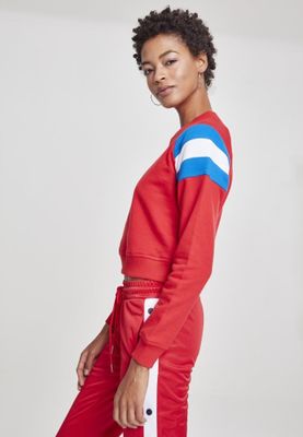 Short sweater with raglanarm lady