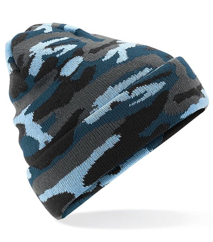 Camo Cuffed Beanie