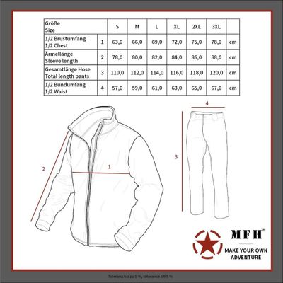 Rain jacket and rain pants