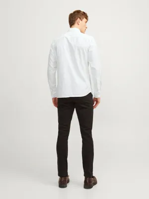Oxford skjorta slim fit herr