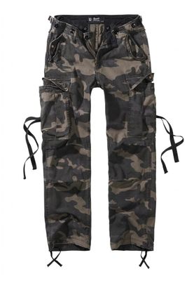 M-65 women's cargo pants in dark camo