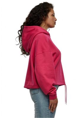 Kort oversized hoodie dam