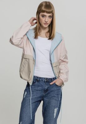 Oversize windbreaker lady