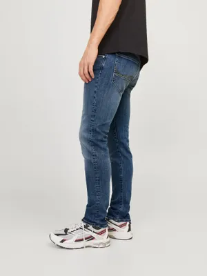 Slim fit jeans GLENN fox för herr – blue denim