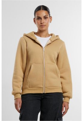 Ladies Bonded Sherpa Zip Hoody