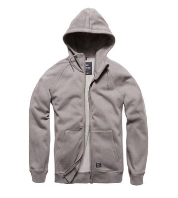 Basic zipped hoodie