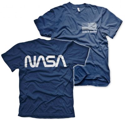 NASA black flag T-shirt