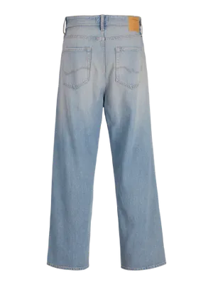 Ljusblå loose fit jeans herr - RON