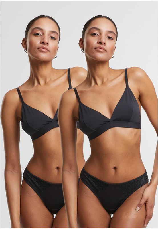 Trosor för dam – svart+svart