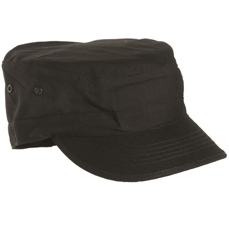 Sort militær cap