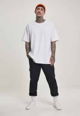 Oversize räfflad T-shirt