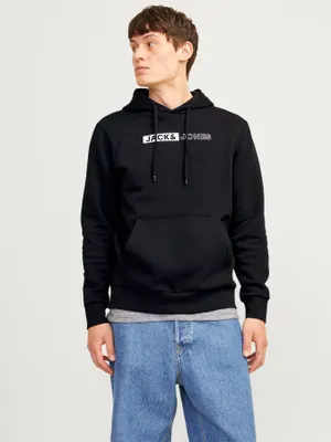 Jack & Jones Hoodie Med Känguruficka