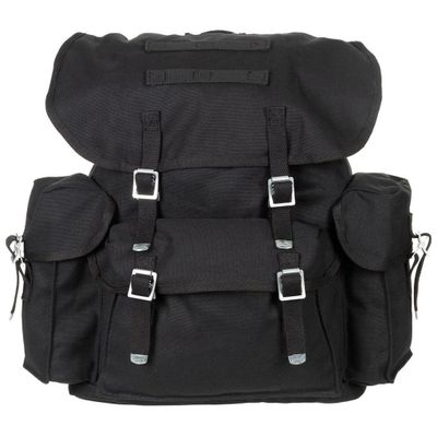 BW canvas backpack