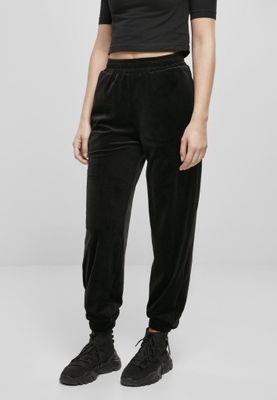 Ladies High Waist Ballon Velvet Sweat Pants