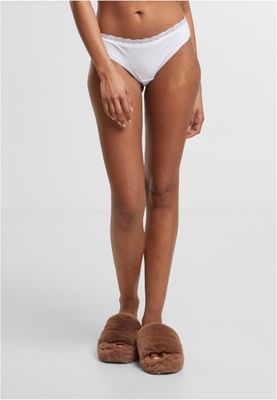 Basic Cotton Brazilian Lace trosor 5-Pack