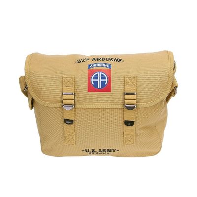 Canvas messenger bag - 82nd Airborne