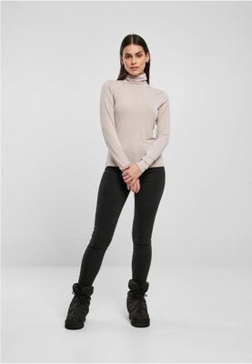 Ladies Modal Turtleneck Longsleeve