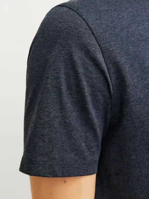 Ekologisk Herr T-shirt med Rund Hals | Regular Fit
