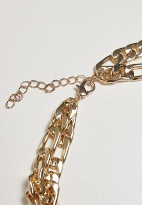 Necklace with double chains