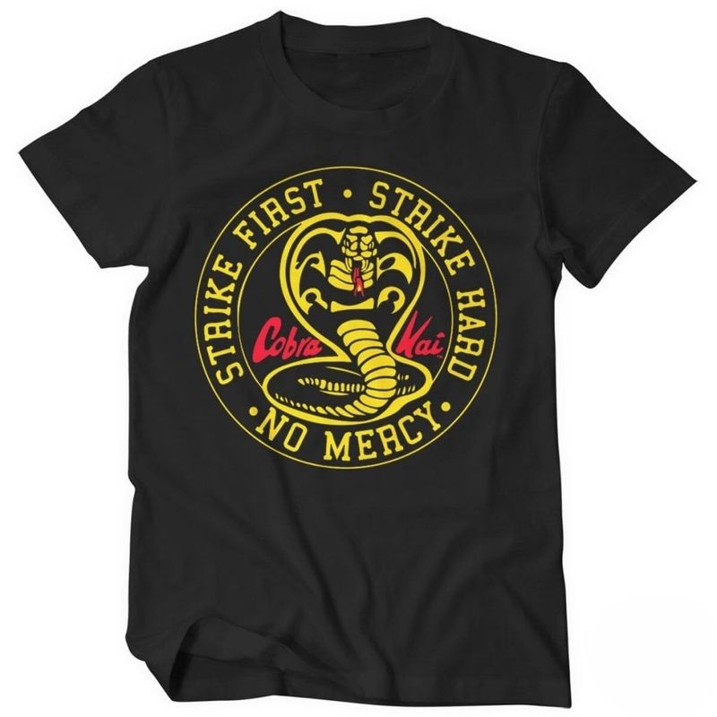 Cobra Kai Round Patch Organic T-Shirt