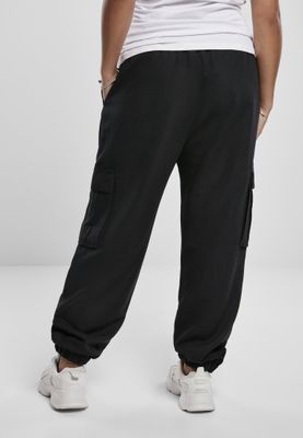Cargo pants in viscose pond