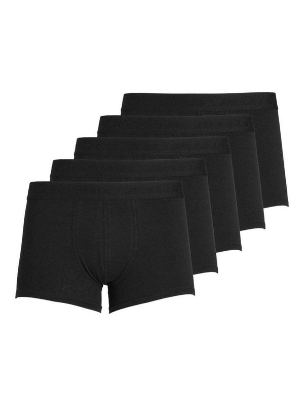 5-pack of black boxer shorts