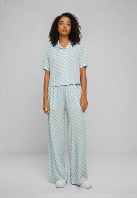 Women's wide pleated trousers