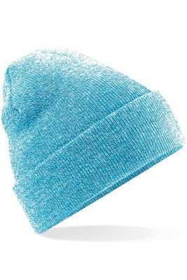 Blue hat in acrylic yarn