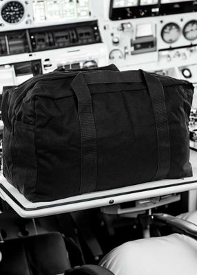 Pilot bag in fabric