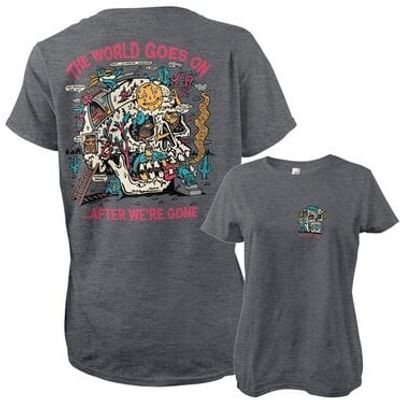 Killer Acid - World Goes On Girly Tee