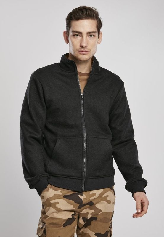 Gray soft jacket with teddy lining