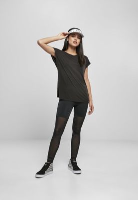 Ladies top with rolled up arms
