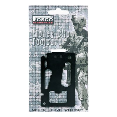 Survival multitool with money clip