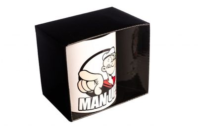 Popeye - Man Up kaffemugg