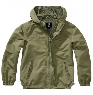 Windbreaker unlined olive - Kids