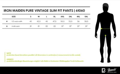 The Number of the Beast, logotyp röd Iron Maiden Number of the Beast Camouflage Byxor – Dark Camo